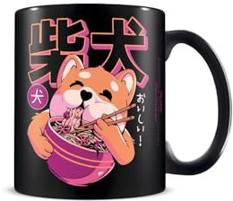 Pyramid International – Mug en céramique – Shiba noodles – 315ml – Idée cadeau anniversaire - Licence officielle