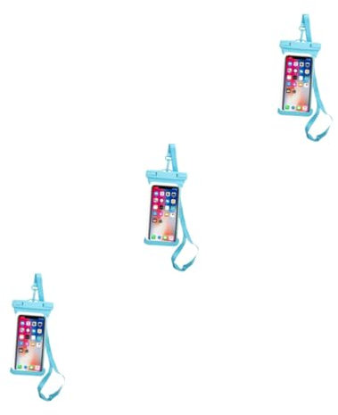 OSALADI 3 Stücke PVC Telefon Tasche Universal Schwimmende Tasche Für Outdoor Sport Wandern Angeln Bootfahren Camping