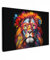 MuchoWow© Leinwand Bilder Groß 120x80 cm XXL Wanddeko Wohnzimmer Aesthetic Room Decor Deko Zimmer Wandbilder Modern Fotogeschenke Graffiti - Löwe - Street Art - Tiere