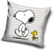 Carbotex Snoopy Velour Kissen Dekokissen SNO224029 40 x 40 cm