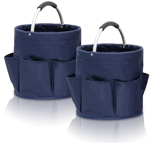 Putzmittel Organizer Tragbar, 2 Pcs Putzmittel Aufbewahrung, Tragbarer Aufbewahrungskorb, Putztasche, Aufbewahrung Putzmittel, Organizer Putzmittel Für Outdoor, Badezimmer, Garten, Camping, Picknick