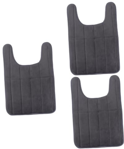 Amosfun 3st Bodenmatte Mit Langsamem Rückprall Bad Teppiche Toilettenvorleger B084zm7j1q Gedächtnismatte Closetool Bodenmatte