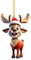 Elch Weihnachtsbaum Anhänger, 2D Acryl Weihnachtsmann Christbaumschmuck, Buchstaben Weihnachtsbaumschmuck Acryl, Weihnachten Deko Geschenk, Spaß Weihnachtsanhänger Deko, Auto Weihnachtsschmuck(2-E)