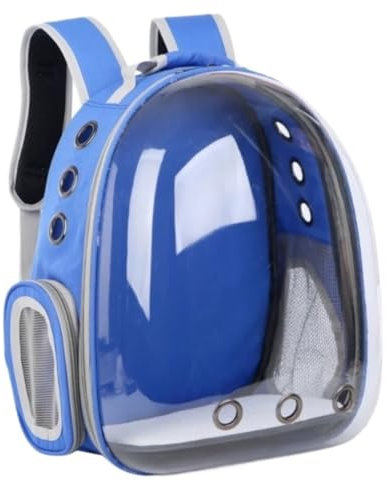 Hundetasche Katzenrucksack Haustier Rucksäcke Haustier-Rucksack-Träger, Blase, Erweiterbar, Faltbar, Atmungsaktiv, Haustier-Träger, Hunde-Träger-Rucksack Katzentasche Haustier Tasche Hunderucksack(D)