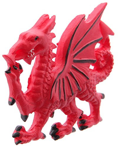Vision4ever 1x Fun Novelty Welsh Dragon Collectible Magnet - Unique Souvenir with Vibrant Dragon Design for Fridges and Magnetic Surfaces