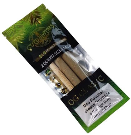 GOLD PALMS Queen Size Blunt, 2 Stück pro Packung
