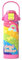 Kiocko Trinkflasche Kinder Edelstahl mit Pop-Open Strohhalm & Spout 2-in-1 Lid.Thermosflasche 550ml BPA Frei - Auslaufsicher - Thermo Wasserflasche für Schule, Kindergarten（Regenbogen）