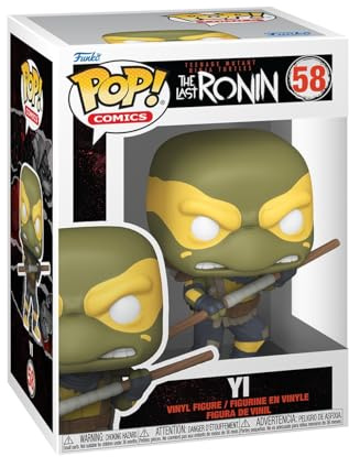 Funko POP! Comics: Teenage Mutant Ninja Turtles (TMNT) - Yi | Official Superheroes Merch - Collectable Vinyl Figurine for Shelf Display - Birthday Gift Idea for Fans and Collectors