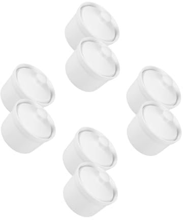 Cabilock 4 Juegos Olla De Cerámica Olla De Guiso De Natillas De Huevo Tazón Para Cocinar Al Vapor Fideos Tazón De Vapor Plato Guisar Frascos Con Cestas Transparente 2 Piezas * 4