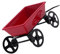 Cabilock 2St Mini-Anhänger-Requisiten House Decoration Miniaturanhänger Dekoration Einzigartige Dekoration Feengarten Zubehör Wagen Puppe Mini -Hausdekorationen Mini- -Wanderauto Metall
