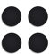 eXtremeRate PlayVital Thumb Grip Caps, Joystick Caps for Nintendo Switch/Lite/OLED, for Nintendo Switch Accessories - Black, Silicone