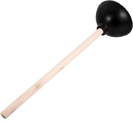 HOMSFOU Sturalavandini Professionale Resistente Stantuffo Per Toilette e Lavandini Strumento Per Rimuovere Otturazioni Bagno e Cucina Comfort Per Uso Facile