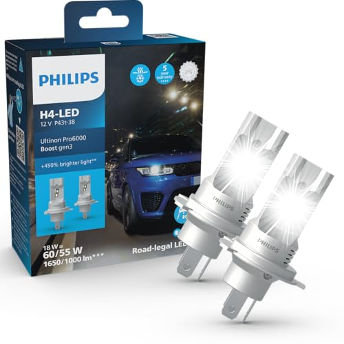 Philips Ultinon Pro6000 Boost H4-LED gen3 Direct-fit