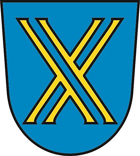 U24 Aufkleber Castrop Rauxel Wappen Autoaufkleber Sticker Konturschnitt
