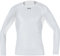 GORE WEAR Herren Windstopper Base Layer Shirt Langarm, Light Grey/White, M EU