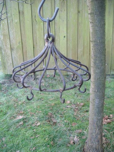 Kleine Küchenkrone Küchenhänger, Kräuterhänger, Haken, 14 cm Landhaus