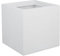 EDA Plastiques Pot carré Graphit Up - Blanc cérusé - 29.5x29.5x29.5-21L Intérieur et extérieur