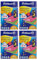 Pelikan 137943 - Transparentpapier, 10 Blatt (4, Transparentpapier | farbig)