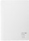 KOKUYO Me D Shaped Soft Ring Notebook, A5, 0.5 inch (4 mm) Grid Ruled, 50 Sheets, Tofu White, Japan Import (KME-SR931S5W)