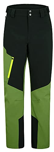 Ziener Herren TOLOSA Ski-Hose / Snowboard-Hose | atmungsaktiv, wasserdicht, black.olive, 56