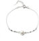 BVFRA Silber Armband Damen 925,S925 Silberarmband Mit Perle Freundschaftsbänder Verstellbarer Modeschmuck Aus Sterlingsilber Für Frauen Geschenk Freundin Frau