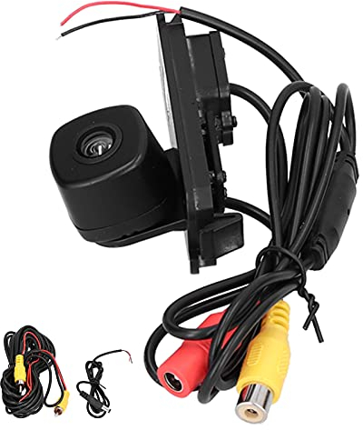 Ymiko Rückfahrkamera Kennzeichenbeleuchtung Rückfahrkamera 170 Grad Weitwinkel Universal Auto Rückfahrkamera mit LED HD CCD Nachtsicht für 11-13