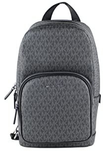 Michael Kors Cooper Commuter Sling Pack (Black)