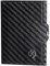 KORUTA® Slim Wallet mit Münzfach & RFID Schutz - Kartenetui - Mini Geldbörse für Herren & Damen - Kreditkartenetui Geldbeutel klein Portmonee Portemonnaie (Carbon)