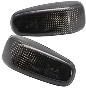 Seitenblinker Klar Rauchglas Schwarz Links+Rechts Set