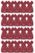 SIQUK 20 Pezzi Fogli Abrasivi Carta Vetrata Mouse Triangoli Abrasivi Grana 240 Carta Abrasiva per Levigatrice Mouse Black Decker Detail Palm