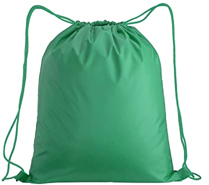 Artexia Sac à Dos de Sport Gym Sack Gymnastique Natation Imperméable - Cordon de Serrage pour Voyage, Chaussures, École Maternelle - Enfants Adultes Unisexe, Vert, 38x42cm