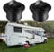 2PCS 75mm Lüfterheizung Luftauslass Universelle Klimaanlage Auslassluftkühler Drehbare Entlüftung Für Auto Bus Wohnmobil Wohnwagen