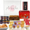 20x The English Fine Breakfast Tea Gift Box Hamper -40 Morning English Tea Bags,Border Biscuits, Lotus Biscoff, Fruit Cake, Christmas Chocolate & More- Valentine, Birthday Hampers for Women Food Gifts