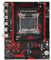 Placa Base DDR4, PCIe 3.0 Placa Base Micro ATX con Ranuras M.2 Duales de 4 Canales, Placa Base X99 LGA 2011 V3 para Escritorio de Juegos de Servidor, Tarjeta LAN Gigabit RTL8111G