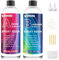 Epoxidharz mit Härter 16oz/ 474mL,Epoxidharz Set Anfänger, Kristallklares Gießharz für DIY-Basteln, Schmuckherstellung, Gießen von Formen
