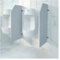 CURBX WC Urinal Trennwand 1pcs, Toiletten Trennwand,Urinalsieb-toilettentrennwand,Bidet Trennwand, Schamwand WC Herren,Urinal-schallwand,Für Schulen/einkaufszentren/öffentliche Orte
