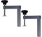 2 Stück Bank-Hundeklemme, Holzbearbeitung, Schnellklemme, verstellbare Aluminiumlegierung, Tisch-Clip, Bank-Hunde-Halteklammer für Holzbearbeitungswerkzeuge (20 mm)