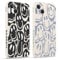 Pnakqil 2 Piezas Funda para Apple iPhone 13 6.1,Funny Cute Sonrisa Grimace Cara Sonriente Fundas Estética TPU Ultrafina Proteger Caso con Cámara Suave Carcasa Silicona Protección Cover