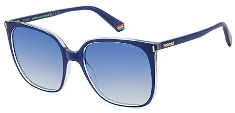POLAROID PLD 6218/S Sonnenbrille, Blau, Größe 56 für Damen, blau, 54