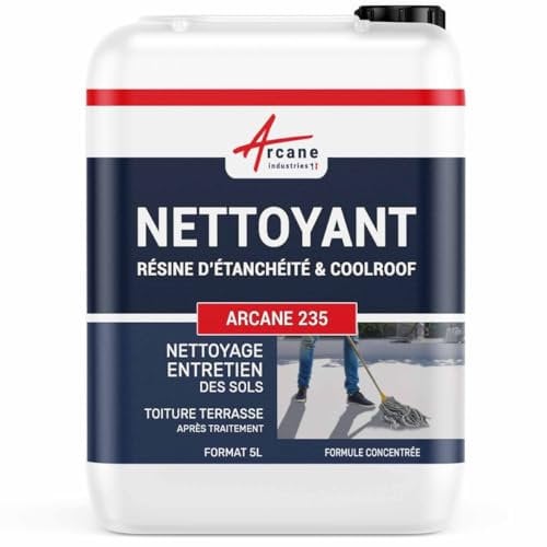 Nettoyant pour cool roof et résine d'étanchéité - 5 L - ARCANE INDUSTRIES