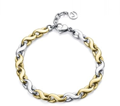 Viceroy | Pulsera Mujer Eslabones Bitono Acero Inoxidable | 14176P01012