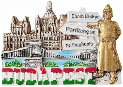 Budapest Hungary Refrigerator Magnet Tourism Souvenir Fridge 3D Decoration Craft Collection