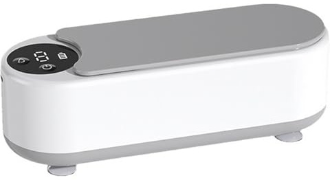 Zgehnao Pulitore a ultrasuoni, pratico pulitore ad ultrasuoni per gioielli, portatile, accessorio per la casa per anelli, orologi, diamanti