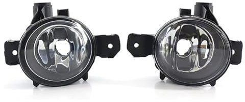 LYHH Auto LED Nebelscheinwerfer für BMW 1 Series E82 E87 E88 X1 E83 X5 E70 2004-2010, ABS DRL Tagfahrlicht Front Stoßstange Fahren Nebelleuchten Reflektoren Blinker,1 Pair-A