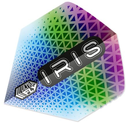 Unicorn Ultrafly Dart-Flights, Blau, Grün und Violett, Big Wing