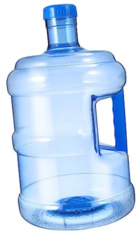 TOYANDONA Réservoir d'Eau Portable 5L Bouteille d'Eau en Plastique Solide pour Camping Randonnée Activités Extérieures Seau à Main et Pratique