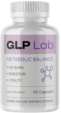 GLP Lab Metabolic Balance – 60 Capsules | Advanced Apple Cider Vinegar, Guarana & Vitamin Blend | Supports Fat Metabolism, Digestion & Natural Energy
