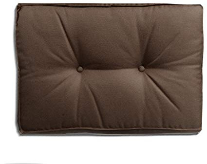 Mayaadi-Home Palettenauflage Schaumstoff Palettenkissen Palettenpolster Palettenmöbel Palettensofa Rückenlehne MH-JC02 Dunkelbraun 60x40x10-20 cm