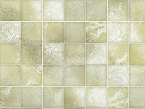 Melody Jane Miniature Floor Tiles - 1:12 Scale - Gloss Card - Neutral - Adults - Dollhouse Accessory - Tiles - Includes 1 Sheet