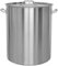 Beeketal 'BKT-115' Gastronomie Kochtopf ca. 111 Liter aus Edelstahl mit starken Griffen und Deckel, Topf für alle Herdarten geeignet (Induktion, Gas, Glaskeramik), ideal als z.B. Suppentopf